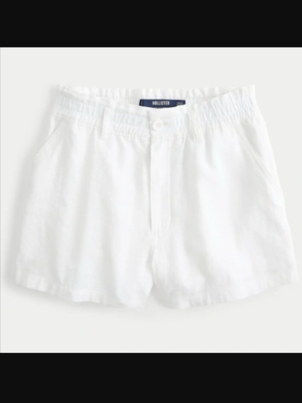 Hollister Ultra High-Rise Soft Short in Black